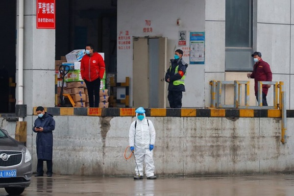 WHO teams visits Wuhan Wet Market